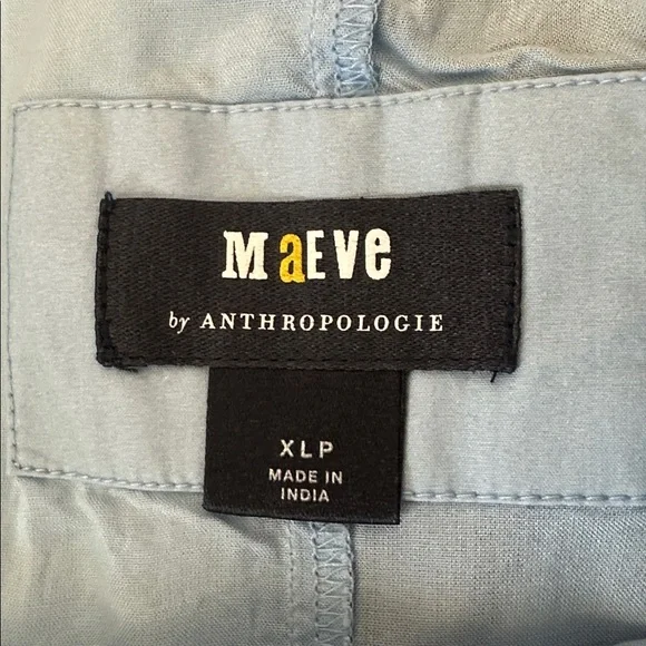 Anthropologie Maeve Mini Dress Keiko Blue Floral - Picture 7 of 11